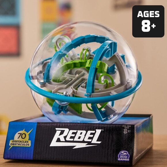 Perplexus Rebel 3D Maze Game Brain Teaser Gravity Puzzle Ball New Sealed Age 8+ - Picture 4 of 15
